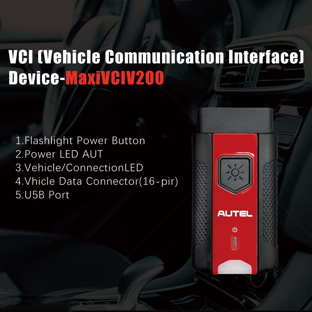 Amazon.co.jp: Autel MaxiVCI V200 コネクターアダプター VCI200 OBD2