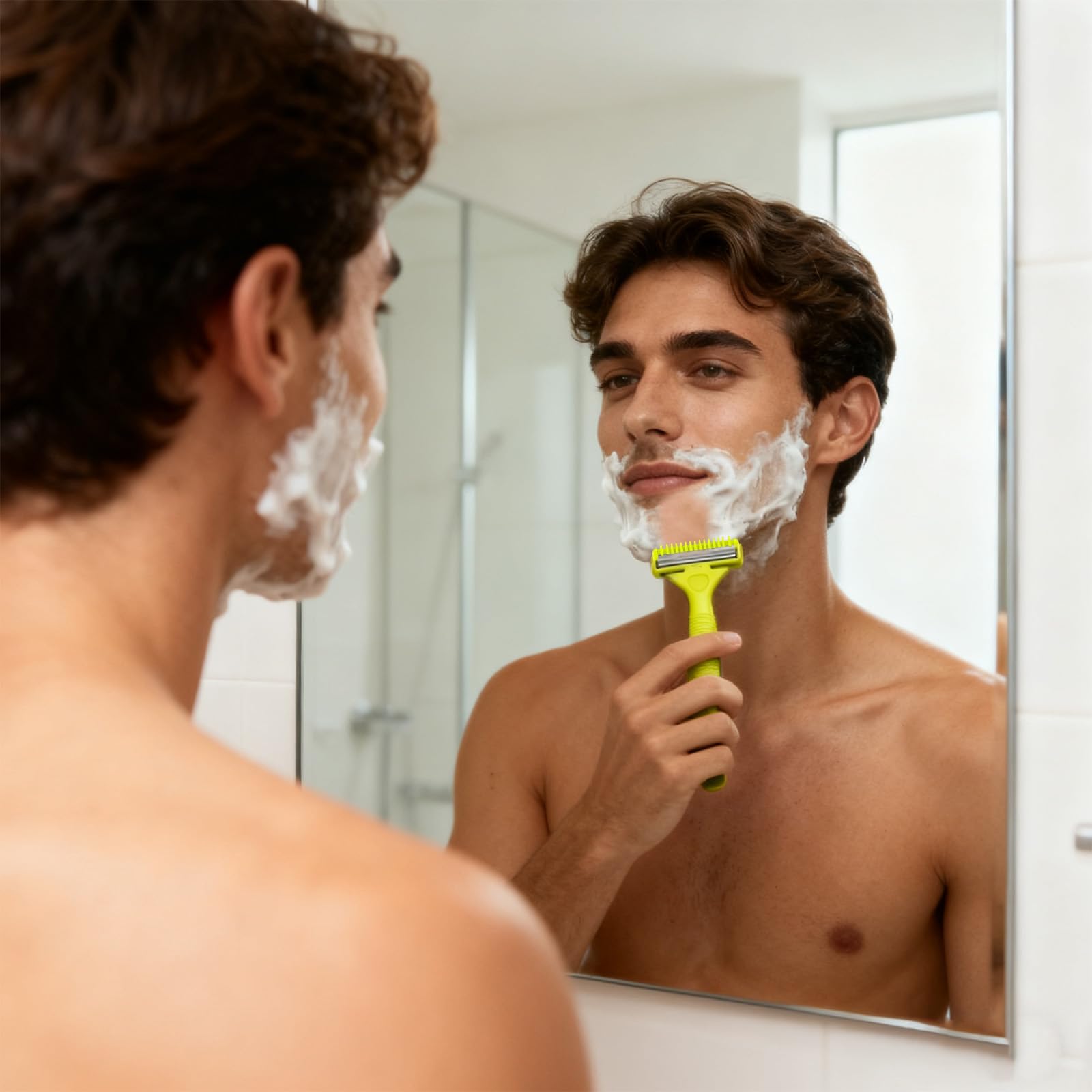 2 sztuki wymiennych ostrzy do Philips One Blade, odpowiednie do golarek Philips Qp25Xx/Qp26Xx/Qp65Xx/Qp66Xx, nasadki trymujące pasujące do One Blade