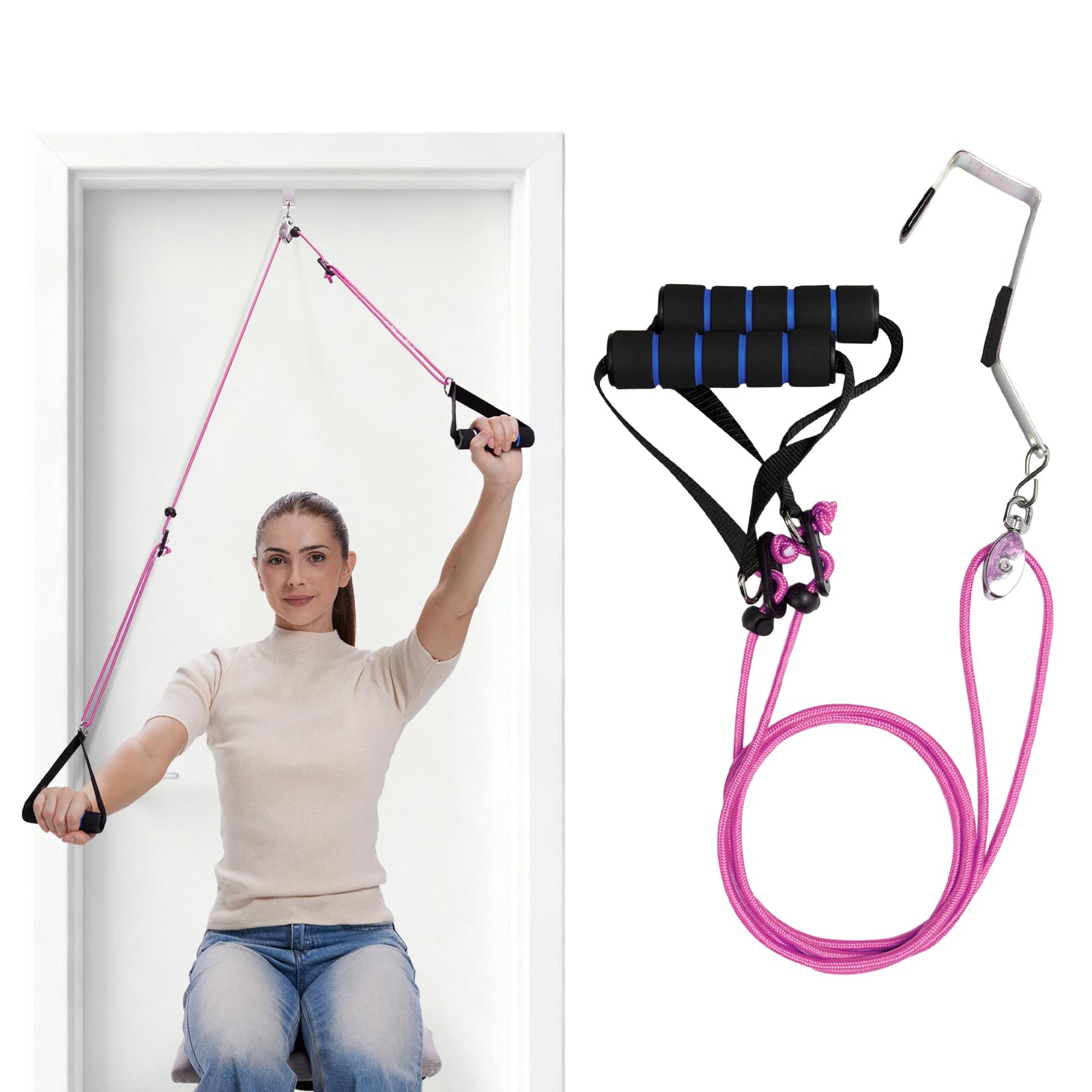 Shoulder Pulley for Physical Therapy, Rehab and Arm Exercise — Amazon image 8