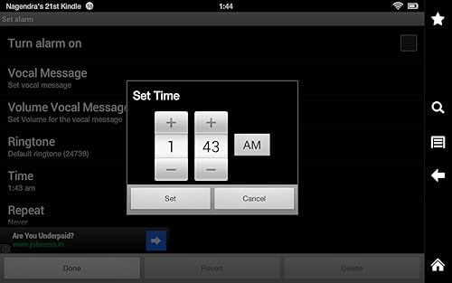 Talking Alarm Clock