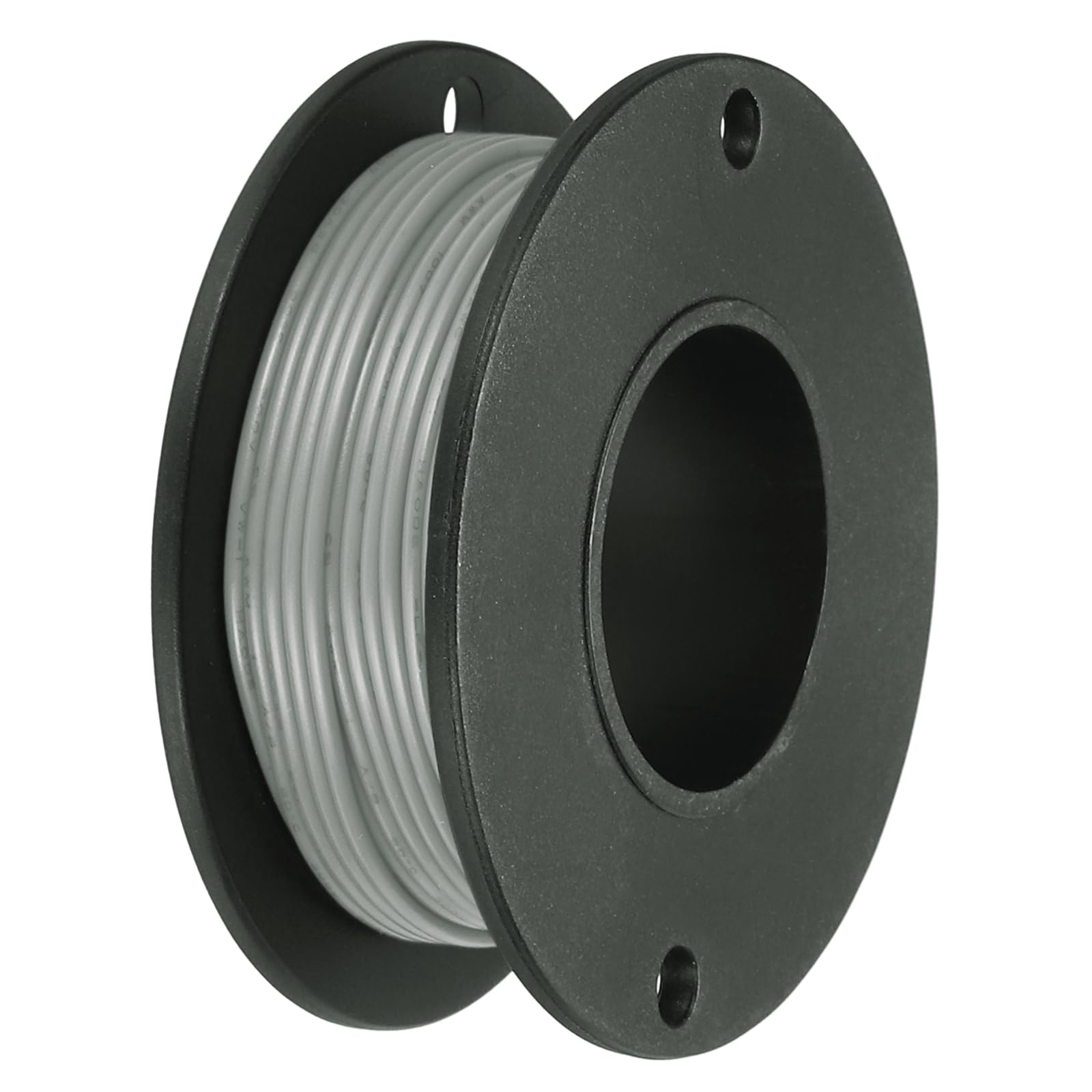 sourcing map 30AWG Stranded PVC Hookup Wire 10M/33ft Grey, Electrical UL1007 Spool Tinned Copper Wire for Internal Connecting, Marine