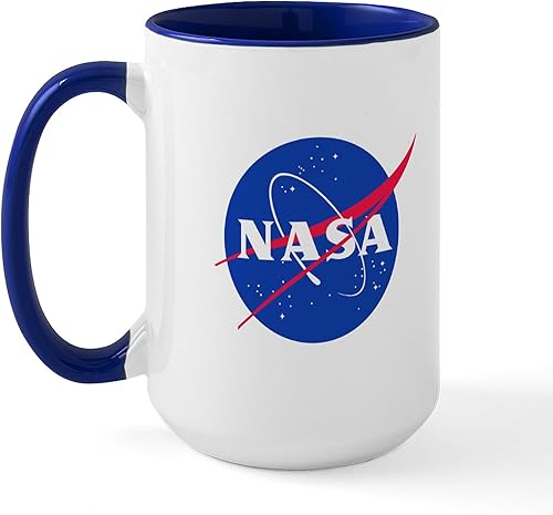 Miniatura 8 de CafePress NASA - Taza grande de cerámica para café, 15 oz (15.0 fl oz)