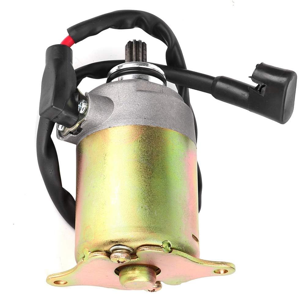 Aramox Anlasser Motorrad Elektrostarter für GY6 125ccm 150ccm Scooter Motor Zubehör, Anlasser-Baugruppe