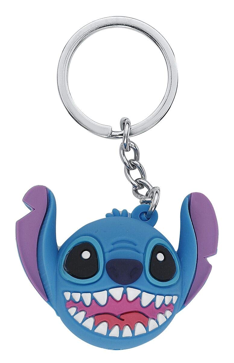 Amazon.com: Disney 85787 Stitch Deluxe Icon Ball Key Ring
