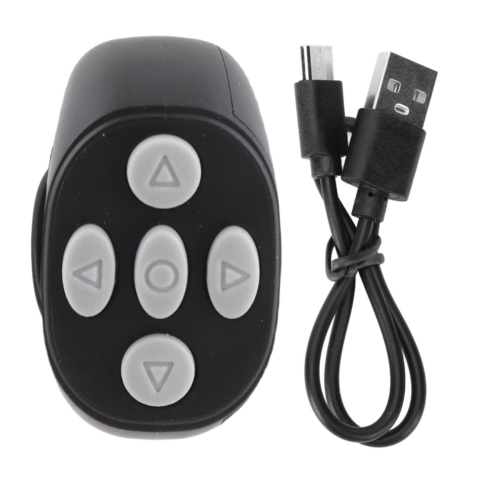 Bluetooth Zdalne Sterowanie Page Turner, Bluetooth 5.3 Przewijanie Wideo Pierścień Migawka Aparatu Zdalny Przycisk Selfie Clicker dla IOS dla Smartfonów z Systemem Android
