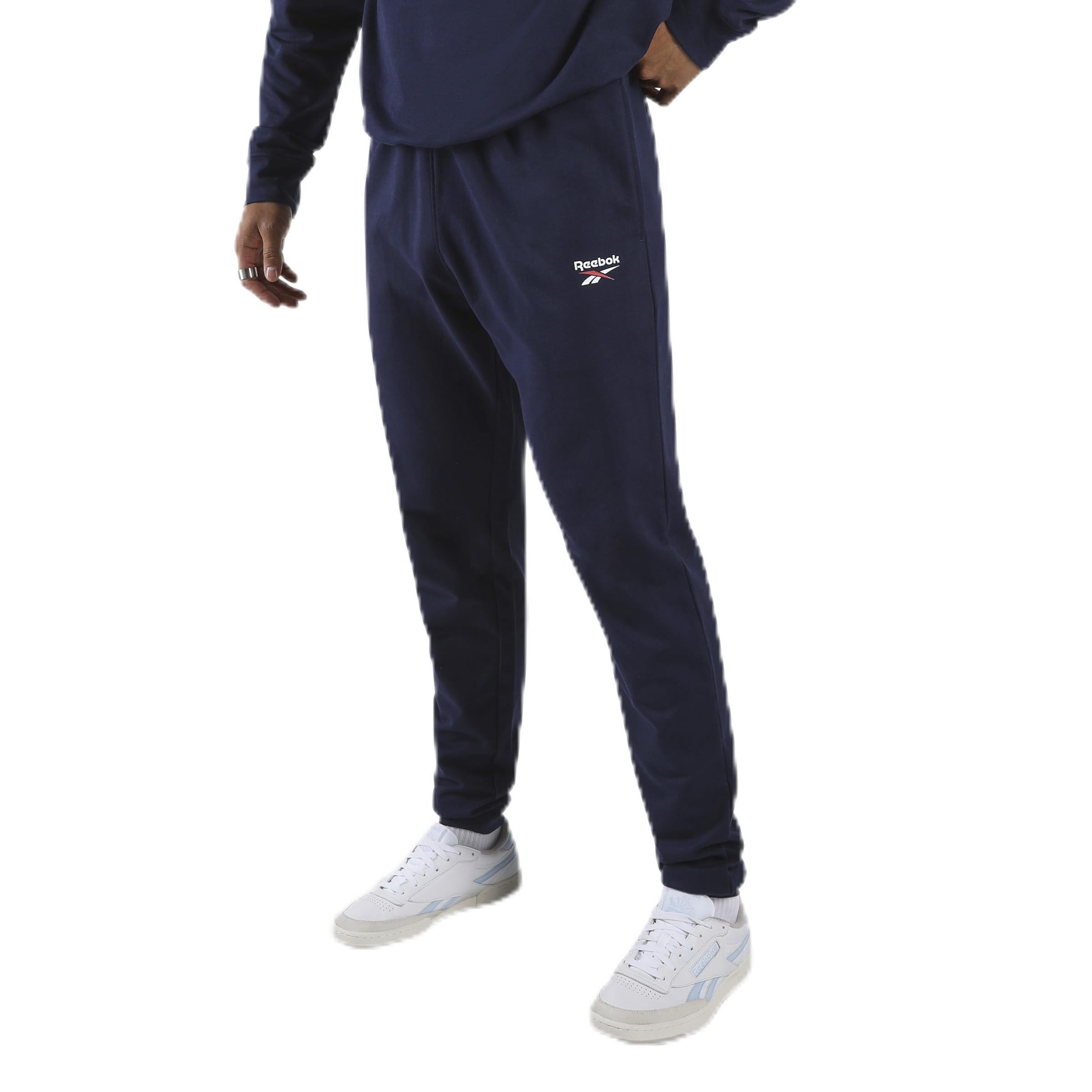 Reebok Id Small Logo French Terry Jogger Pants - Spodnie Mężczyźni