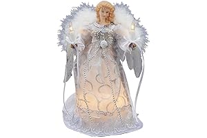 Kurt Adler UL 10-Light Angel Treetop