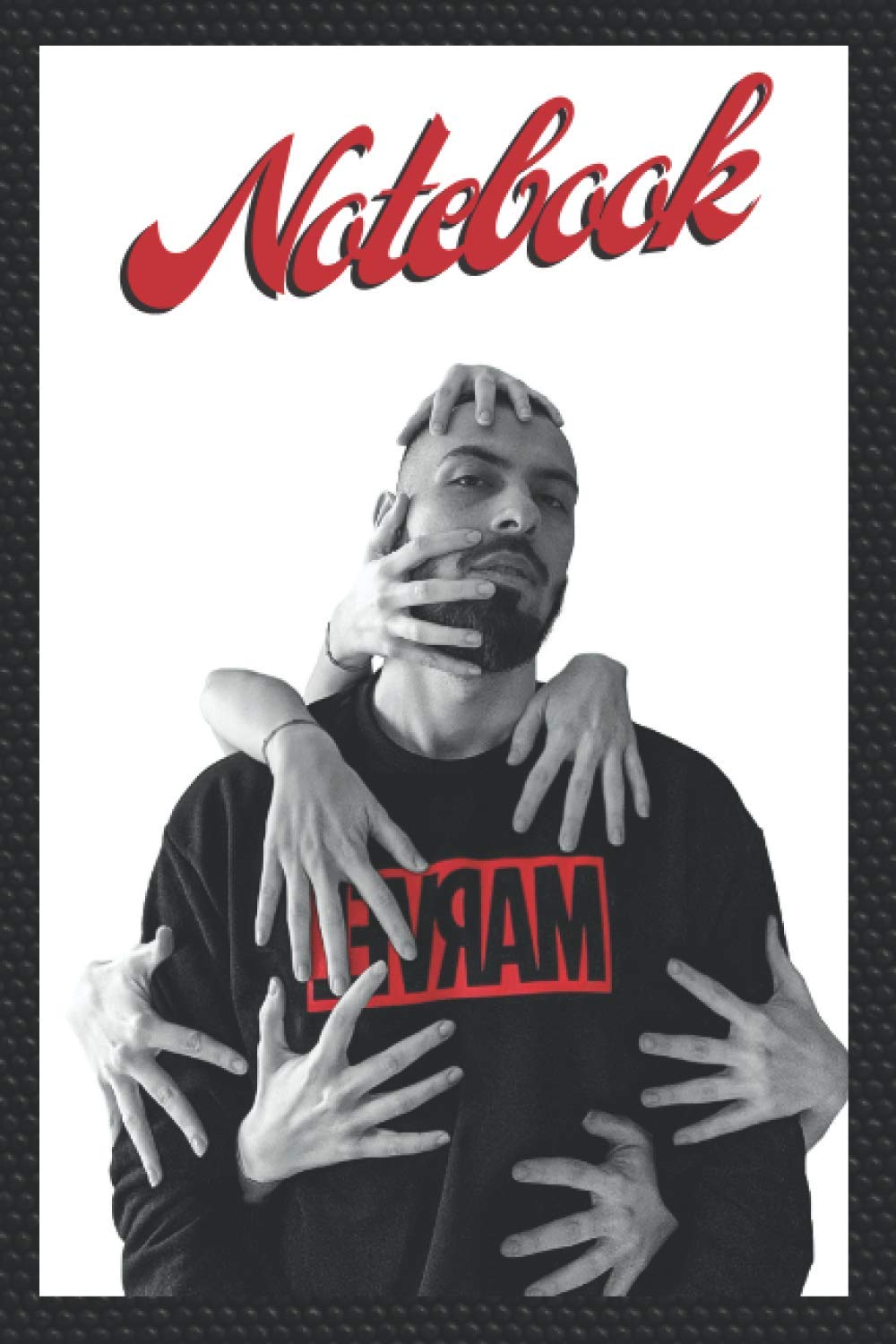 Notebook Journal for Writing Composition Book Soft Cover Purple Abstract