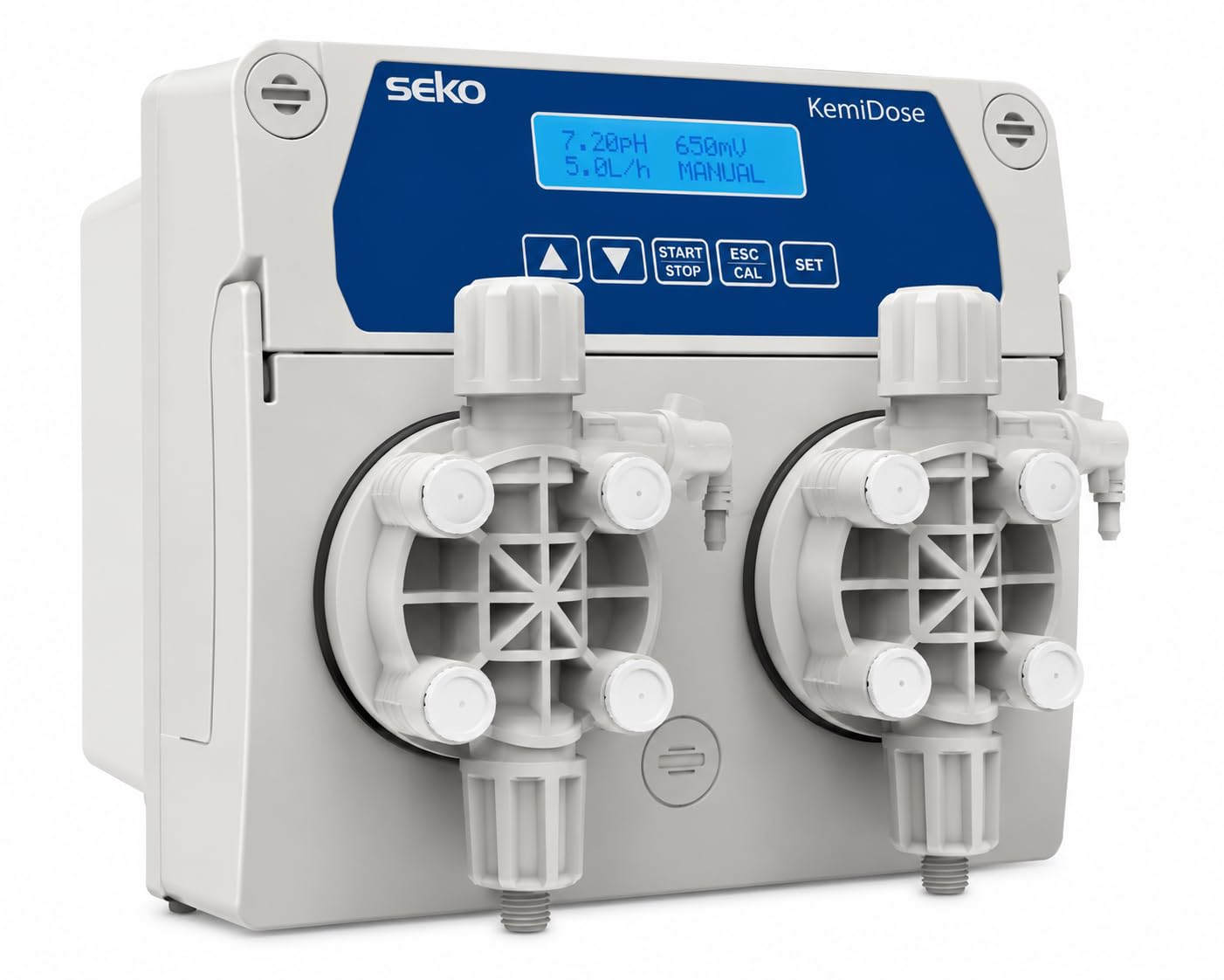 Kemidose WiFi con Bomba pH/ORP 5 L/h para Control de pH, redox y Cloro Libre