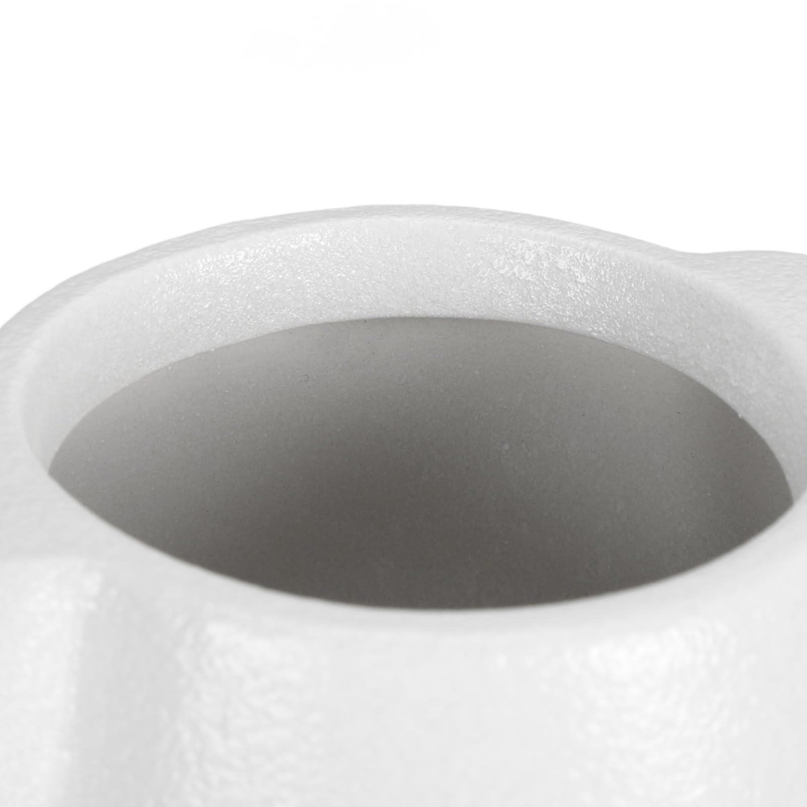 Tomantery "Ceramic Flower Pot Creative Peeing Man Design Succulent Planter Pot for Office Desktop, for Gardeners, Premium Ceramic Material (White)
