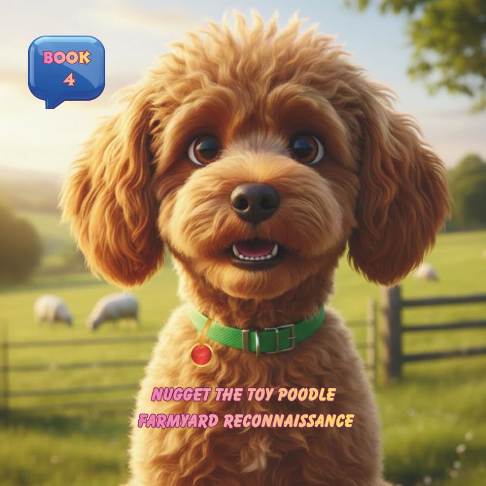 Nugget the Toy Poodle Farmyard Reconnaissance (book 1 Nugget the Toy Poodle Stranger from Another Galaxy)