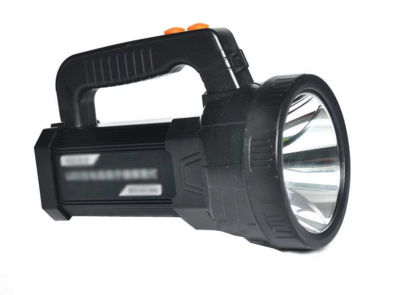 Torcia ricaricabile a LED 9000 mAh ad alta luminosità con luce laterale super luminosa per campeggio all'aperto escursionismo pesca, con tracolla