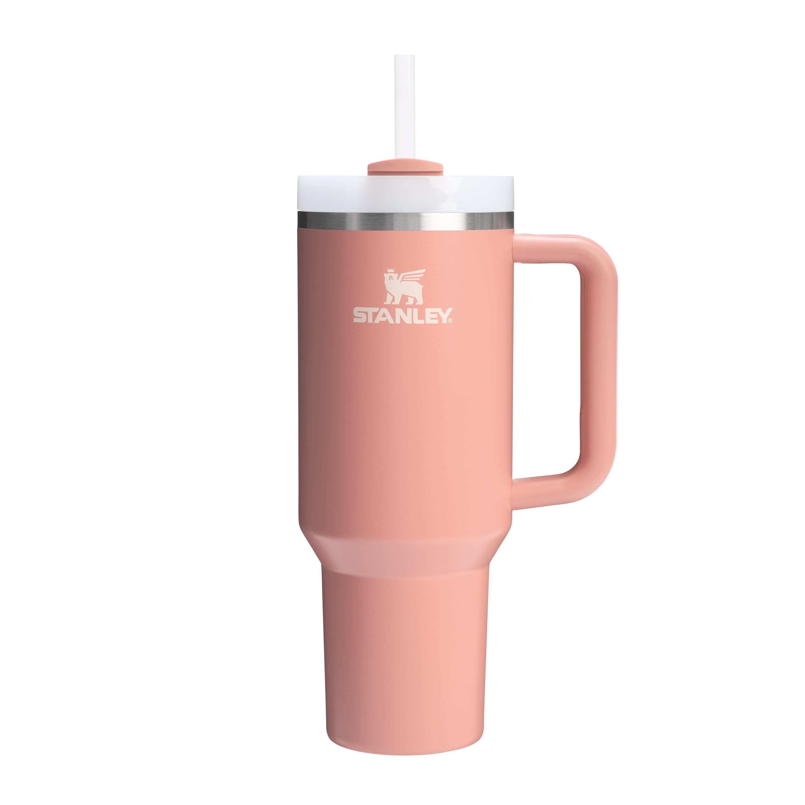 STANLEY 1913 Quencher H2.0 Flowstate Borraccia Con Cannuccia 1.2L - Freddo Per 11 Ore - Con Ghiaccio Per 48 Ore - Senza BPA - Tazza Termica Con Manico - Sienna