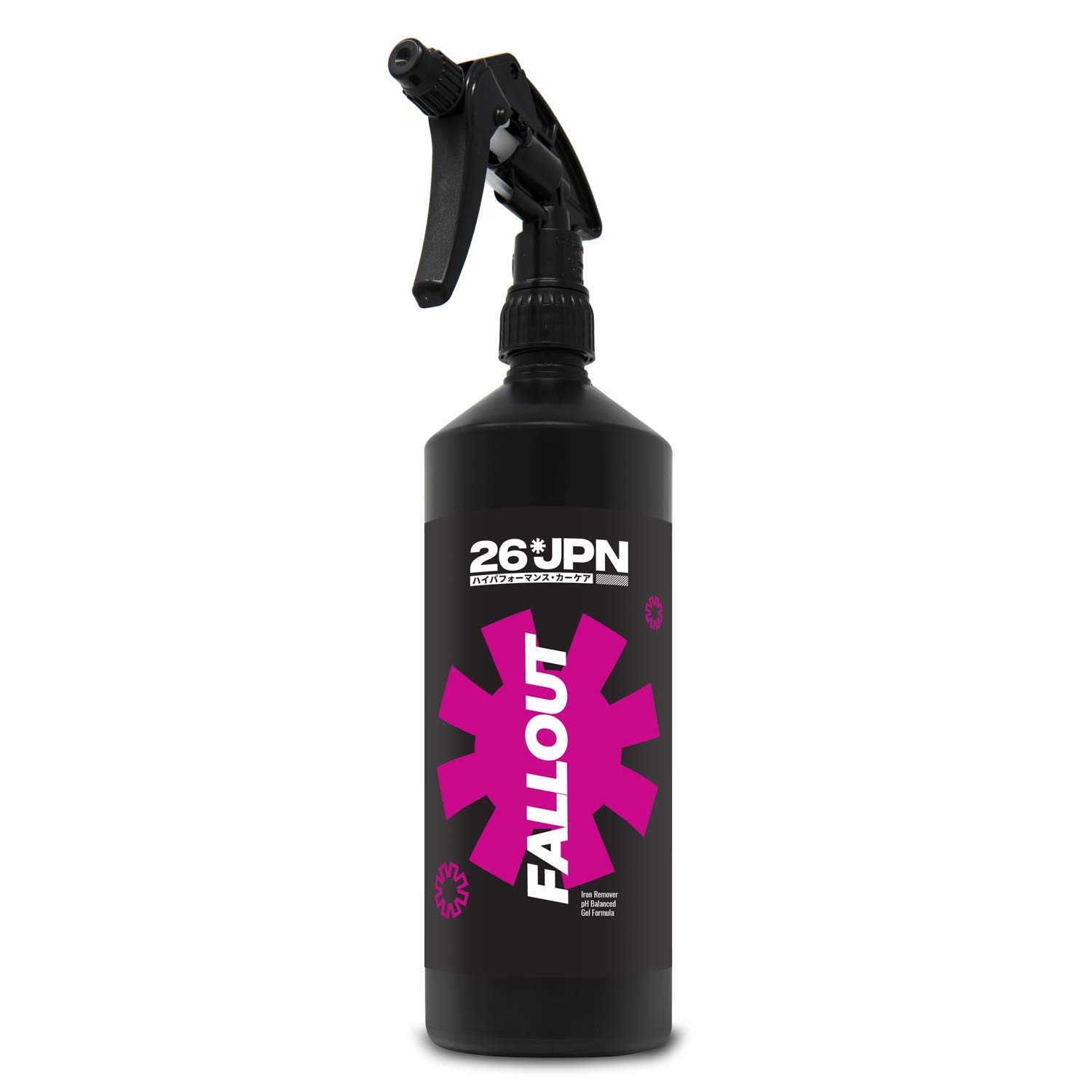 26JPNFallout - pH Balanced, Gel Formula, Dissolves Brake Dust, Fallout & Iron Particles for Safe for Wheels and Paint (1000ml)