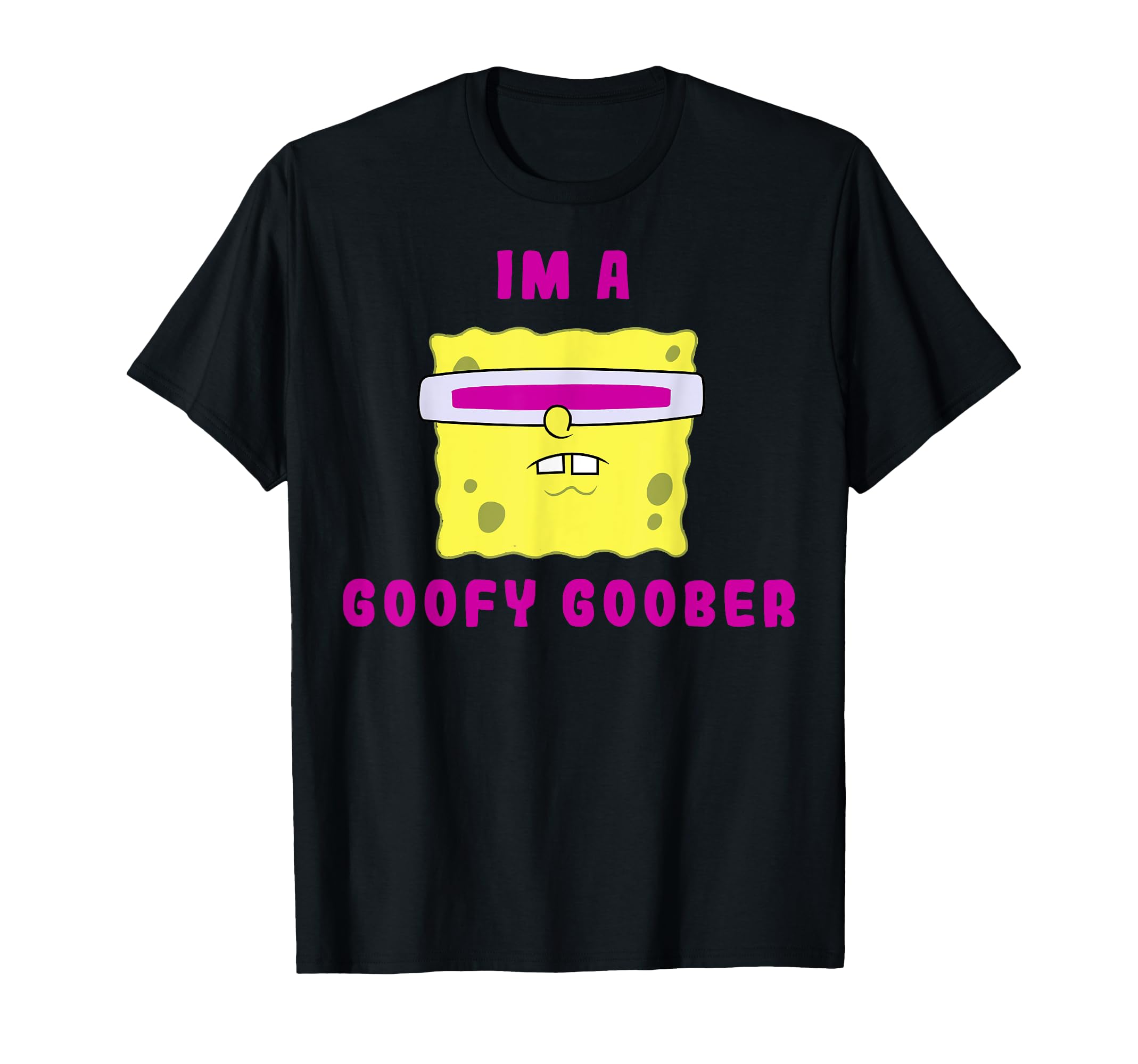 Spongebob Squarepants I'm A Goofy Goober Portrait T-Shirt