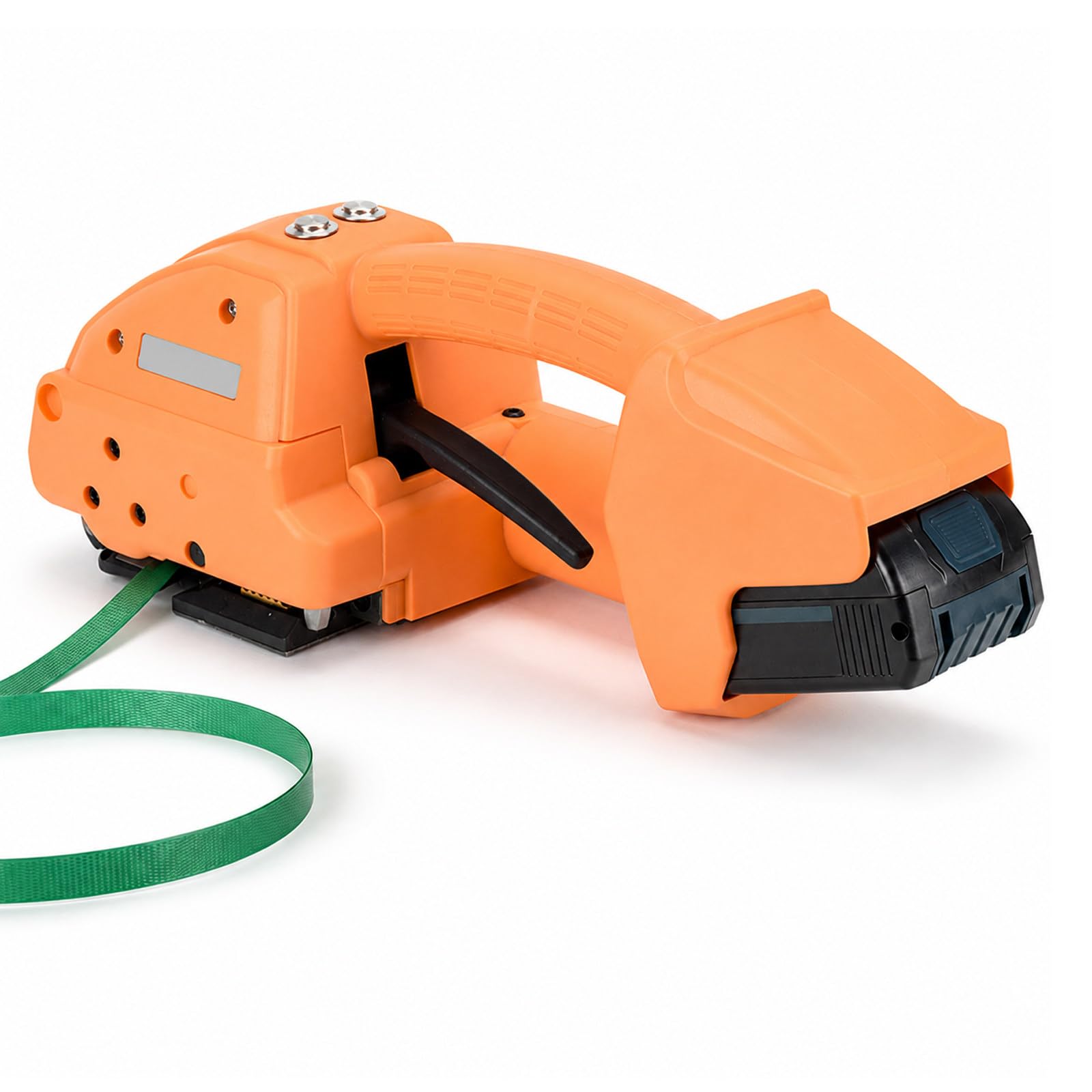 richigblosmum Full-Auto Strapping Machine - Q1 13-16mm 400-3200N / Q2L 16-19mm 400-5500N - Adjustable Tension Banding Tool for PET/PP Strap, Pallets, Wood and Factory Packing Q2L