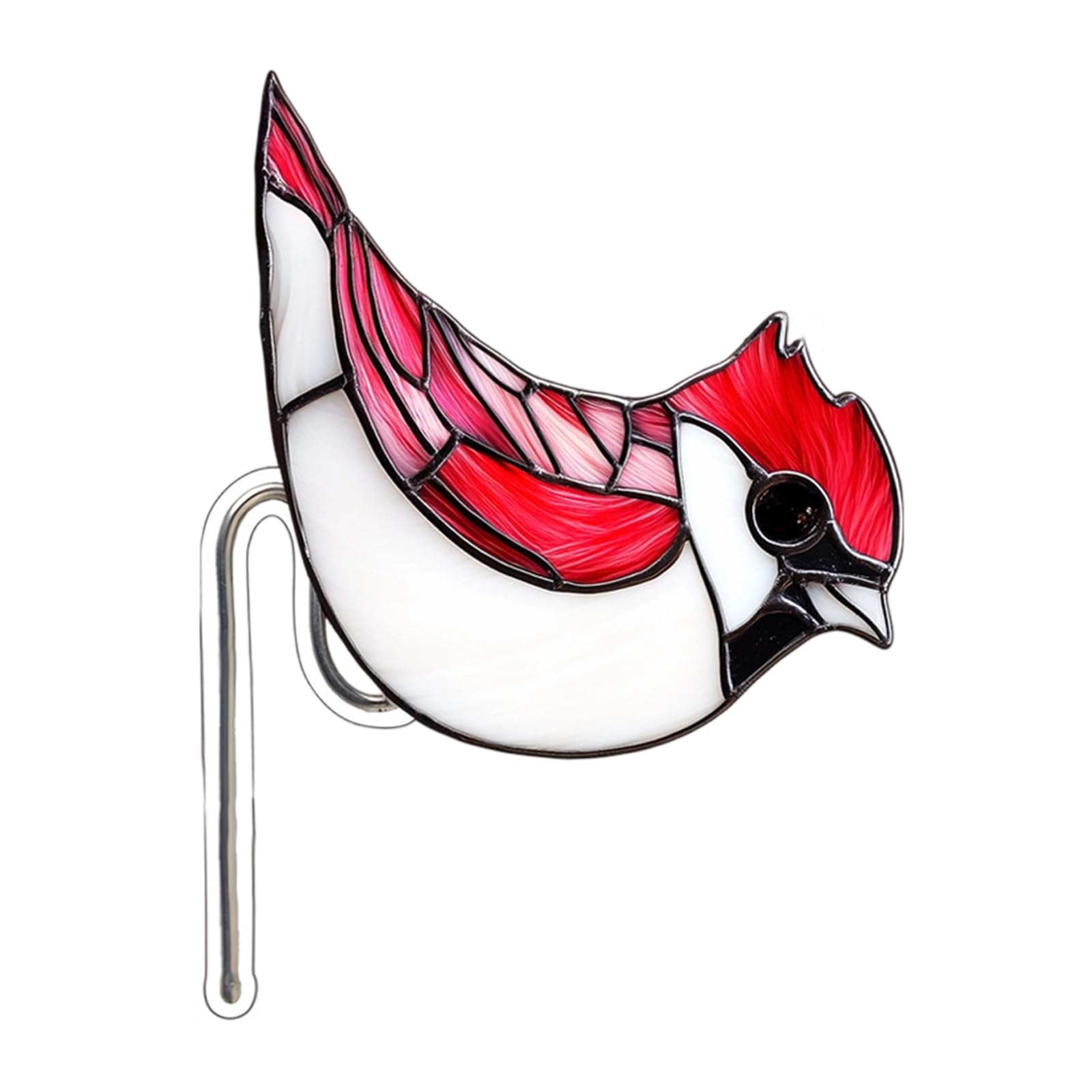 Buxuaaaa Potted Plant Insert Bird Planter Decoration Stained Decoration Glass Dress Up Home Acrylic Maintenance Garden