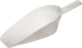 Dynalon 607175 Polyethylene 500mL Flat Bottom Lab Sampling Scoop (Case of 6)