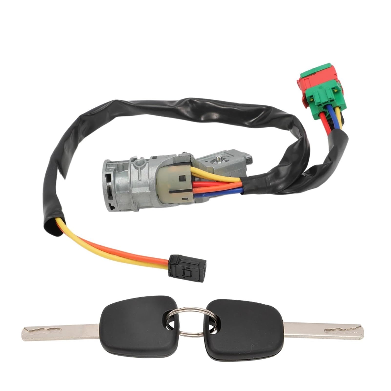 Interruttore di Blocco accensione per Citroen C2 C3 2002-2010 Cilindro di Blocco accensione Interruttore di avviamento Interruttore di accensione Blocco di avviamento Riparazione 4162Ah 4162Ag