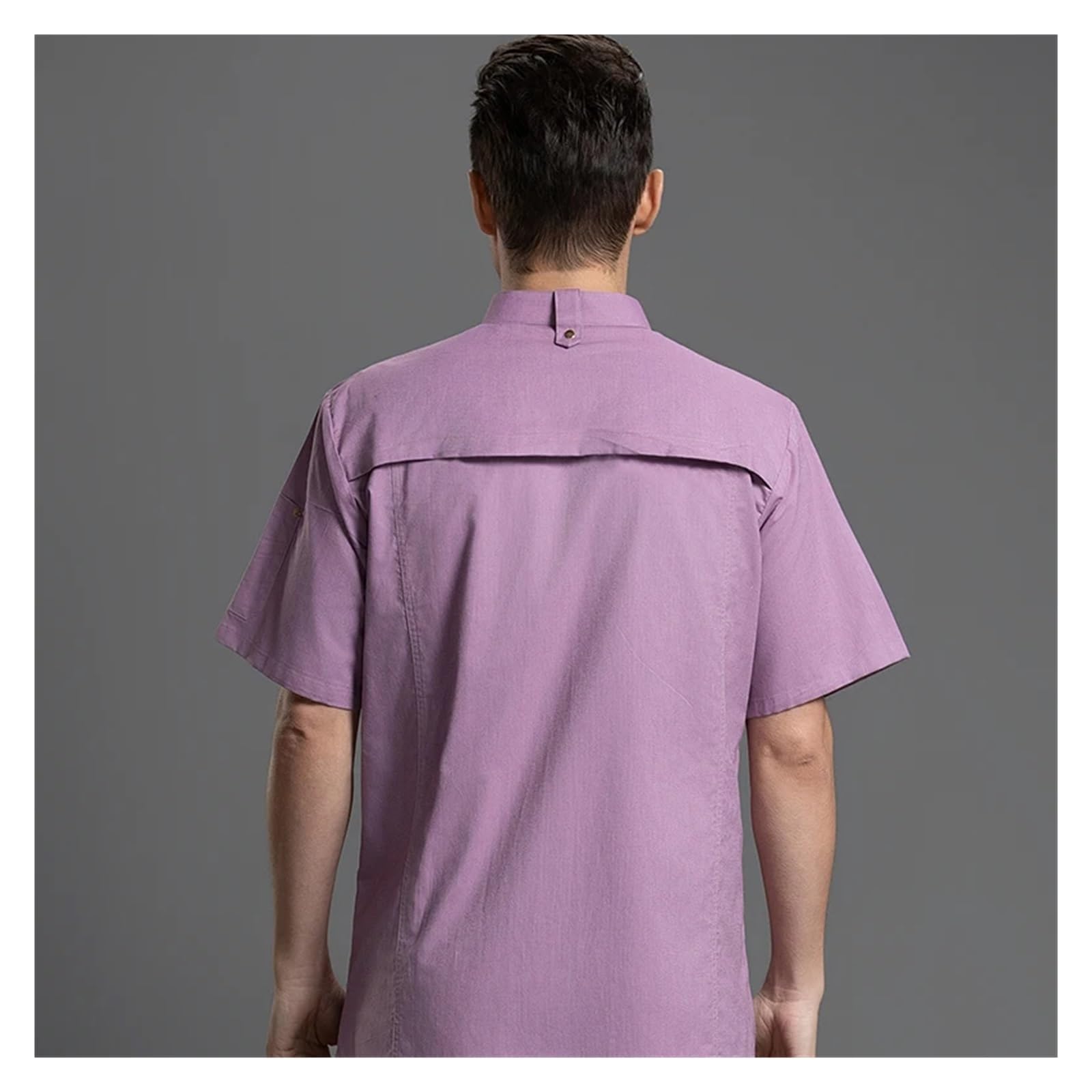 Giacca Cucina Uomo Camicie da cuoco for uomo, top da cuoco, divise da cucina, abbigliamento da cucina femminile, abiti da lavoro for cameriere/cameriera, giacche da cuoco for ristorante Per Ristoranti