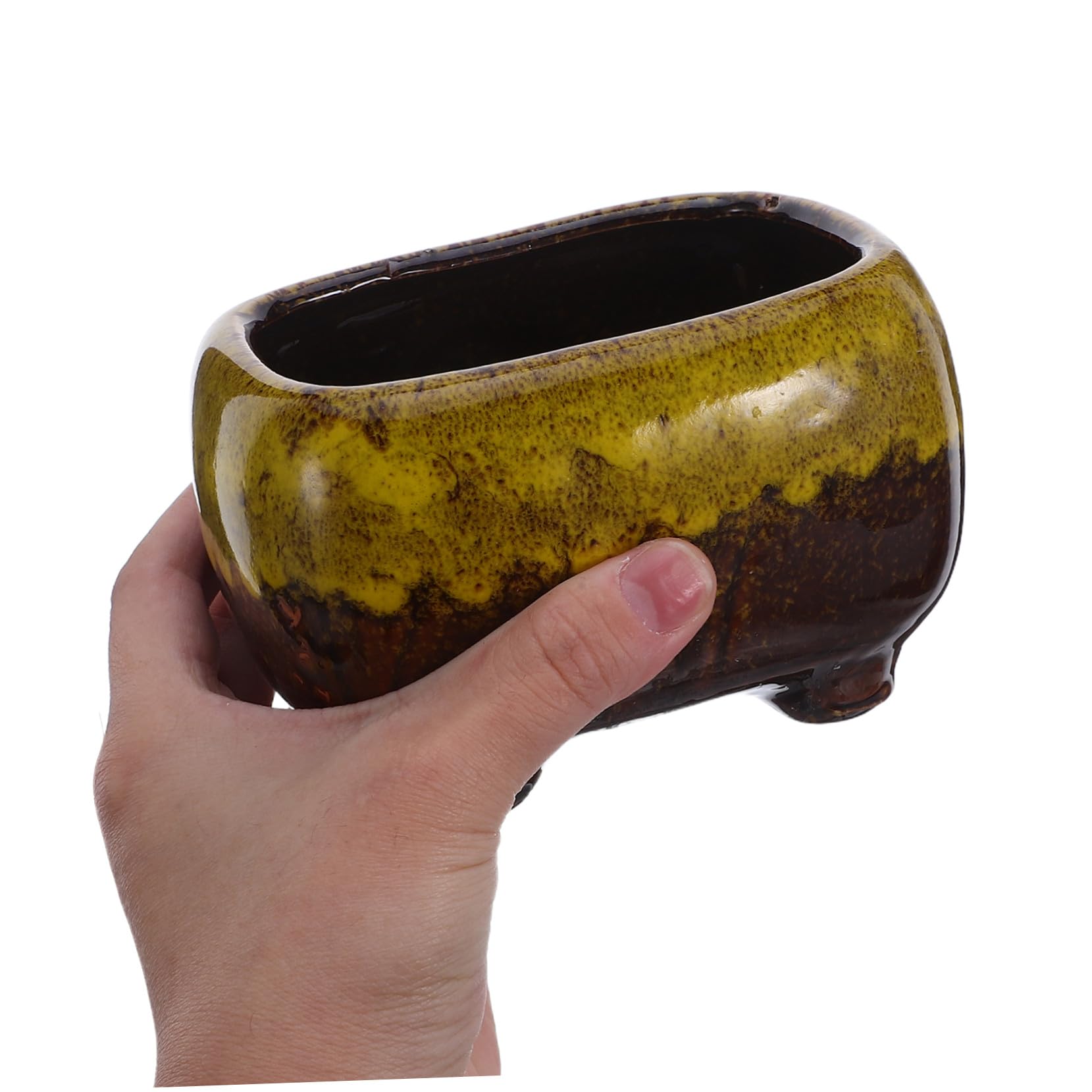 Toddmomy 5 Sztuk Doniczek Ceramicznych Na Sukulenty Dekoracja Domu Doniczka Na Sukulenty Ceramiczna Biurko Małe