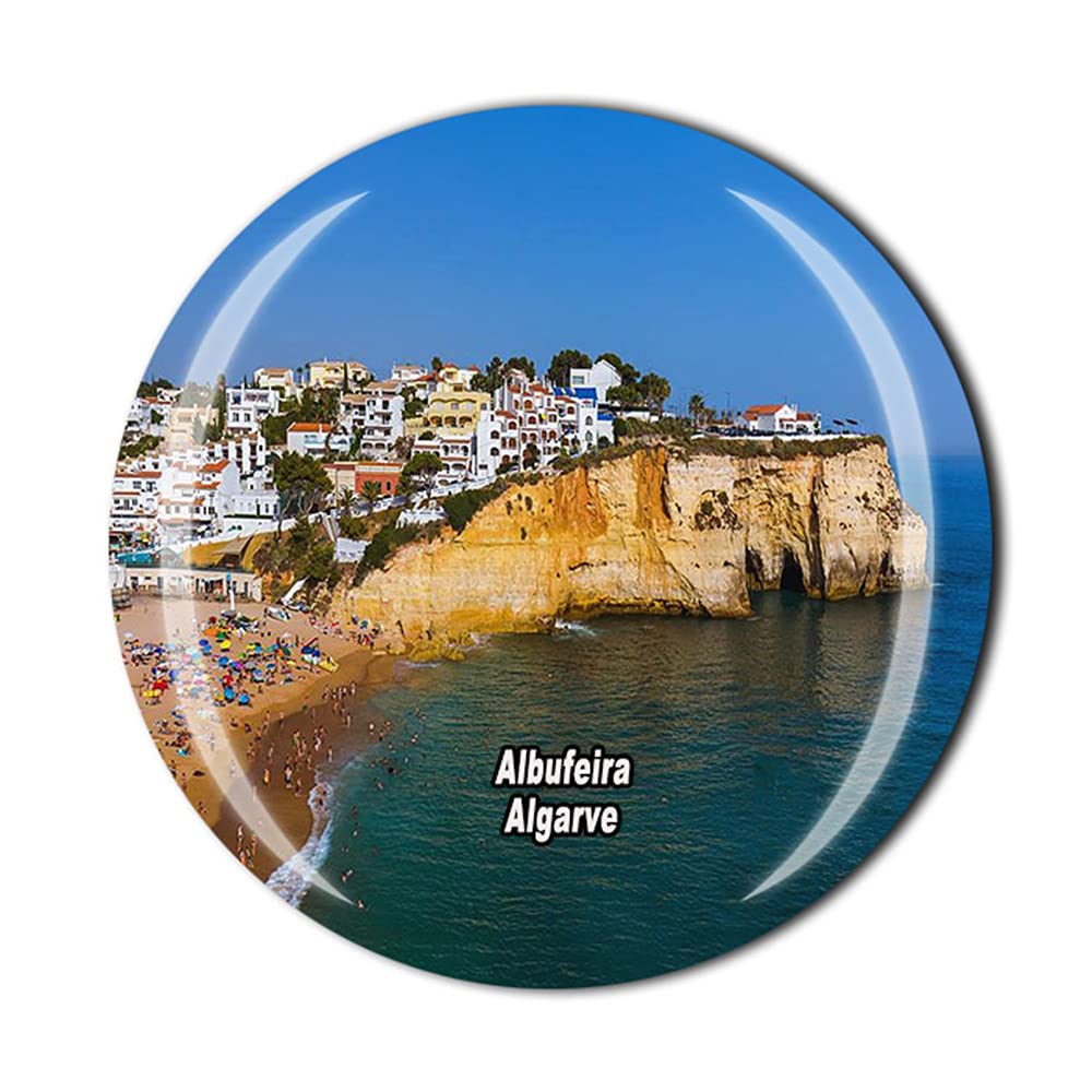 Aimant De Réfrigérateur Albufeira Algarve Portugal - Souvenir De