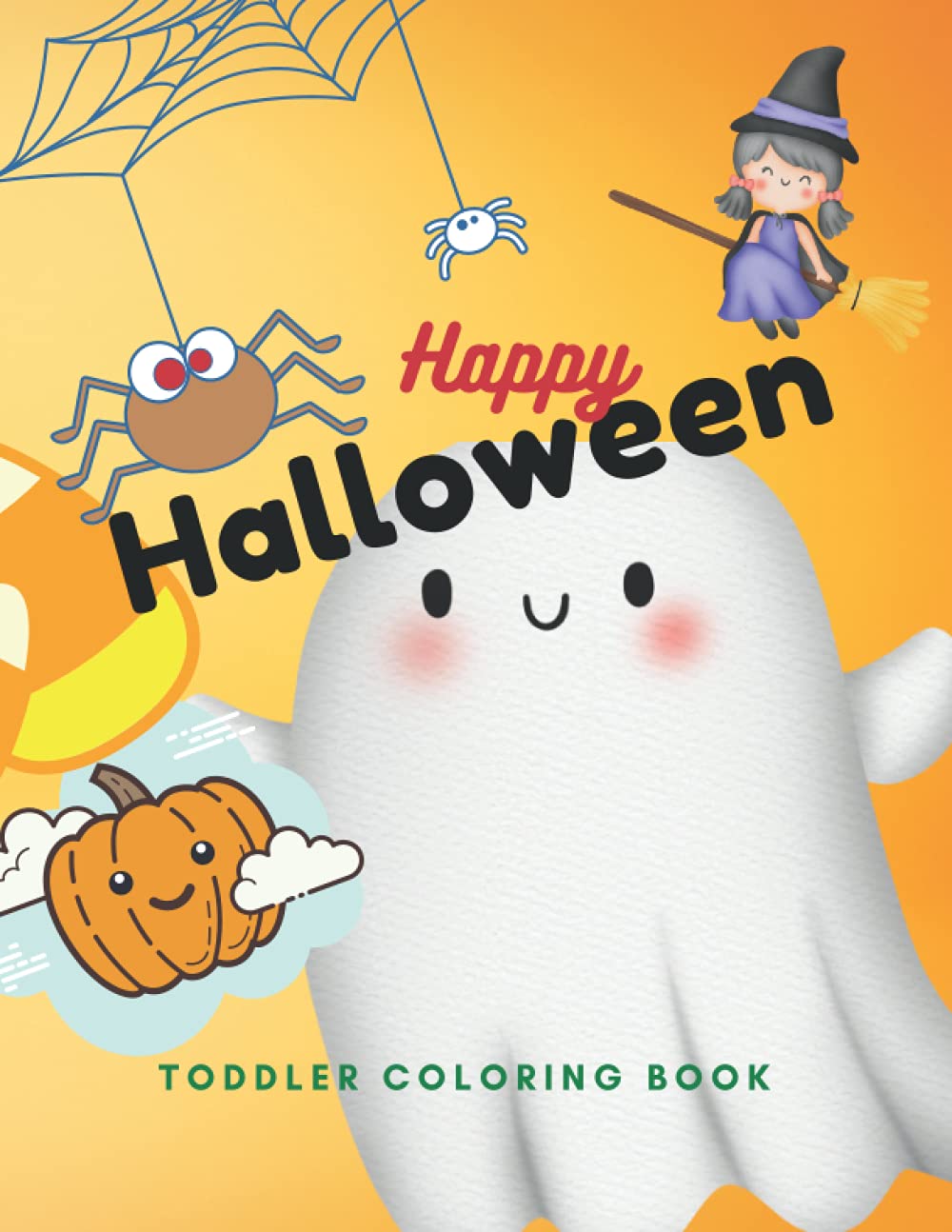 Toddlers First Halloween Coloring Book Fall Coloring Book For Toddlers Easy to Color Halloween Book: halloween coloring book for little hands ... easy halloween coloring book for toddlers