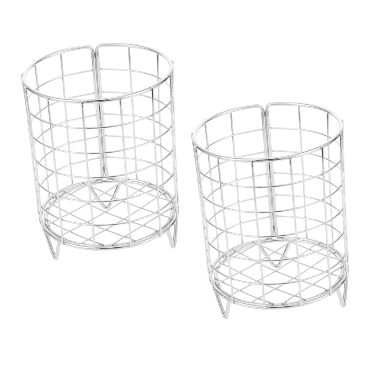 SUPVOX 6piezas Comedero para Conejos De Metal Accesorios Prácticos para Alimentación De Mascotas para Conejos Cobayas y Chinchillas