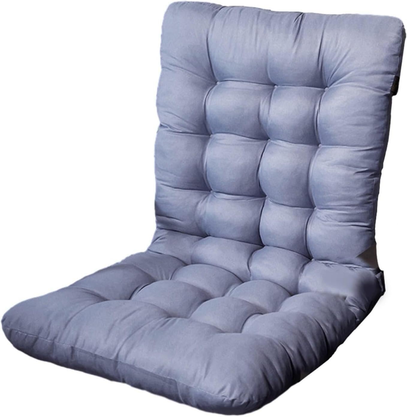 NMVAWIPT Garden Chair Cushions With Backs, High Back Cushion，Soft Outdoor Seat Pads, Rocking Chairs Cushion(Purple,45 * 155cm)
