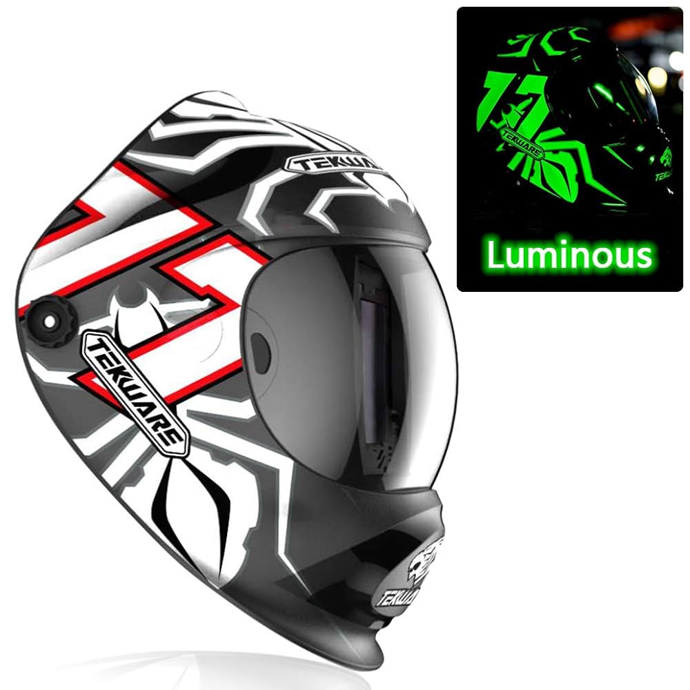 TEKWARE 特大自動遮光液 Amazon | TEKWARE 特大自動遮光液晶溶接面 自動感光式溶接マスク