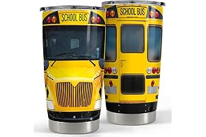 LySol Cup Tumbler with a Straw | School Bus Travel Mug