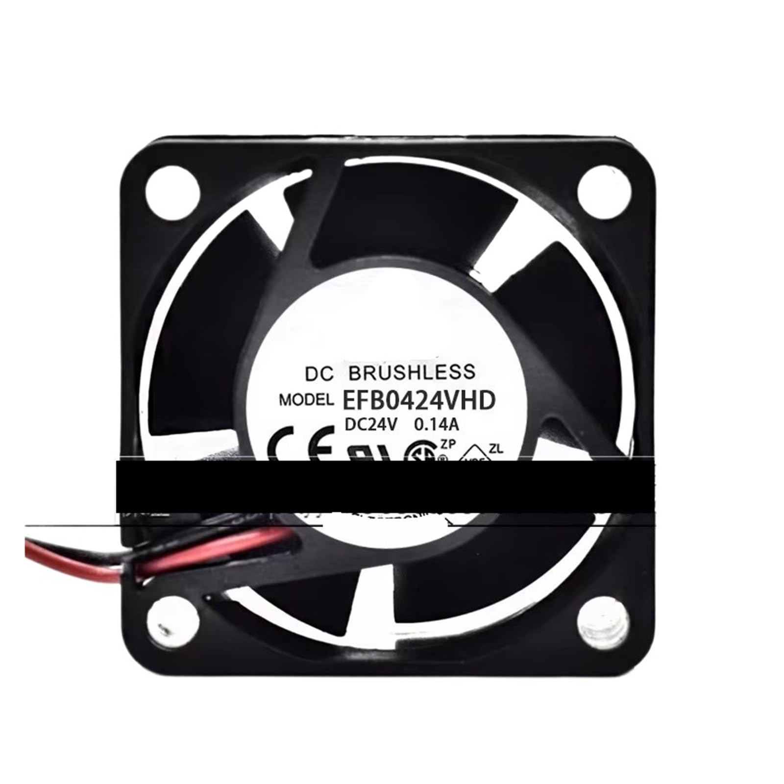 ZBWZXBDJ EFB0424VHD 24V 0.14A 4CM 40 * 40 * 20MM 2-wire cooling fan