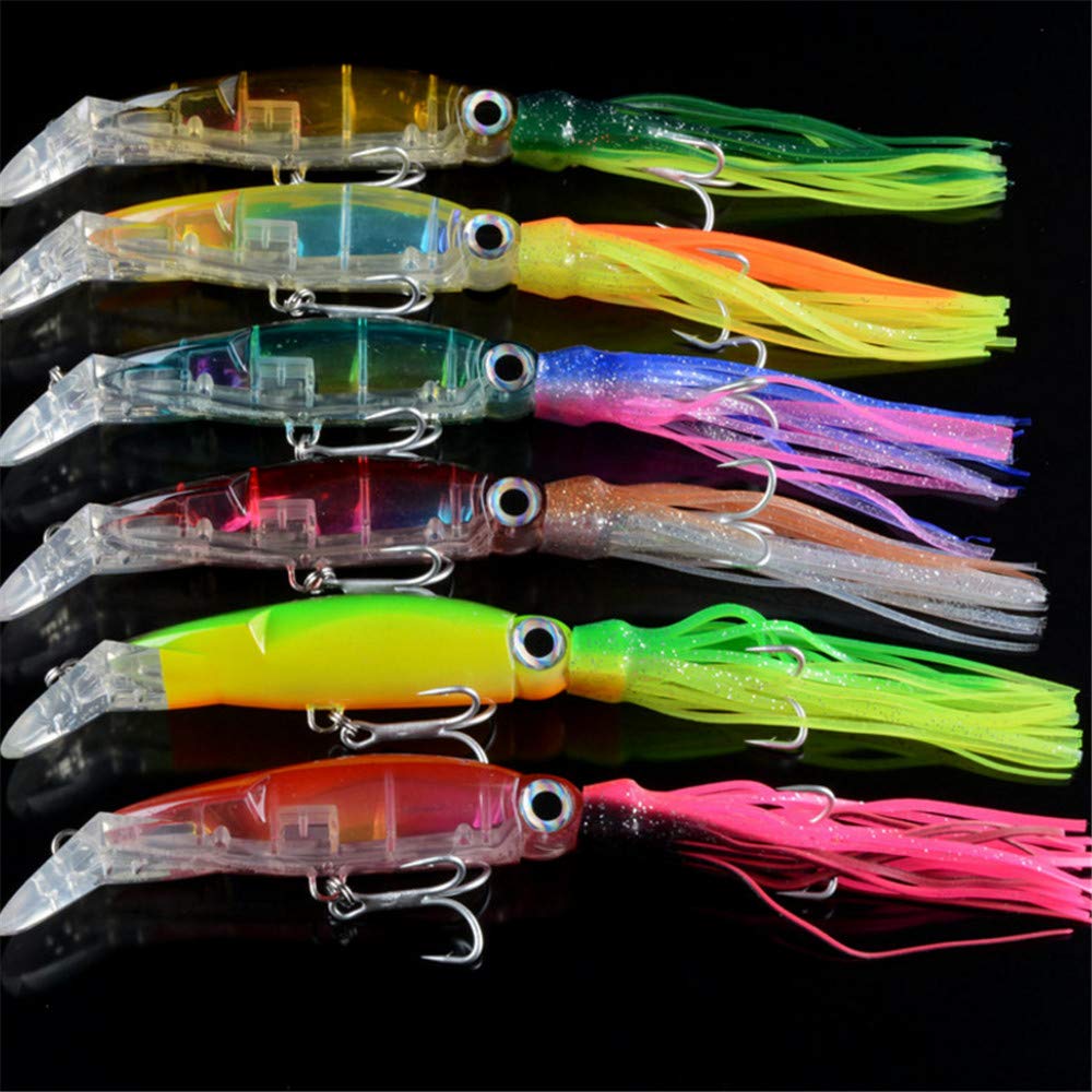 Qual è Esche morbide per la pesca in mare, calamari, polpi