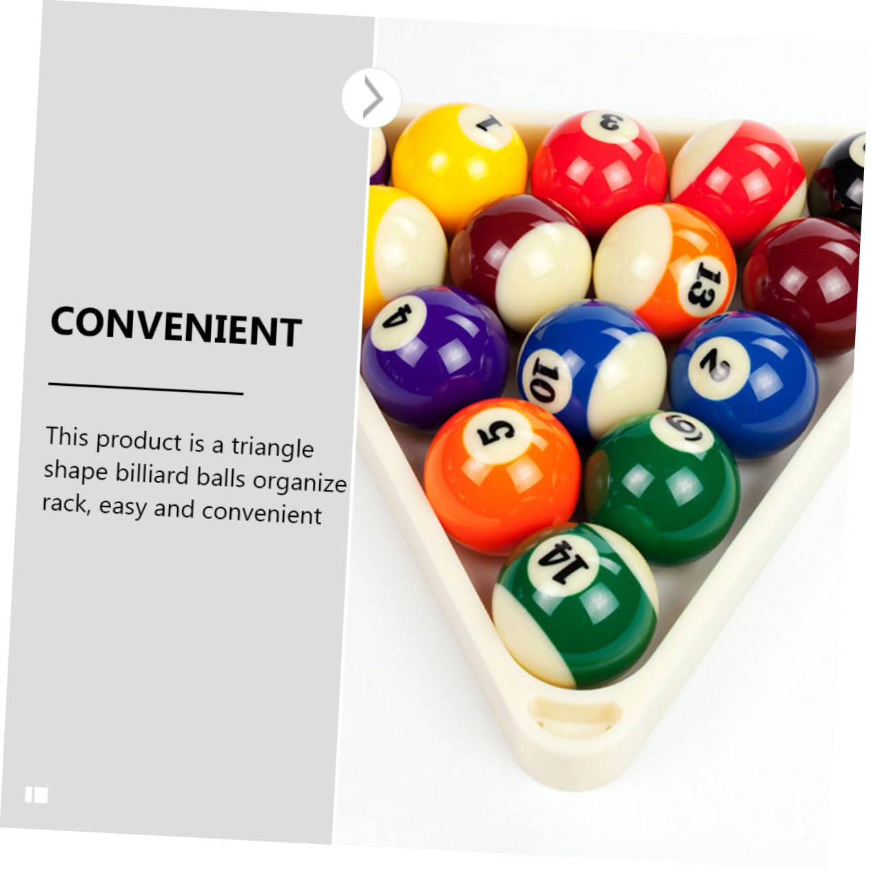 Gogogmee Pool Billiard Tripod Rack Snooker Tripod Fine Finishing High-Class Plastic Sturdy Design for Home Random Color