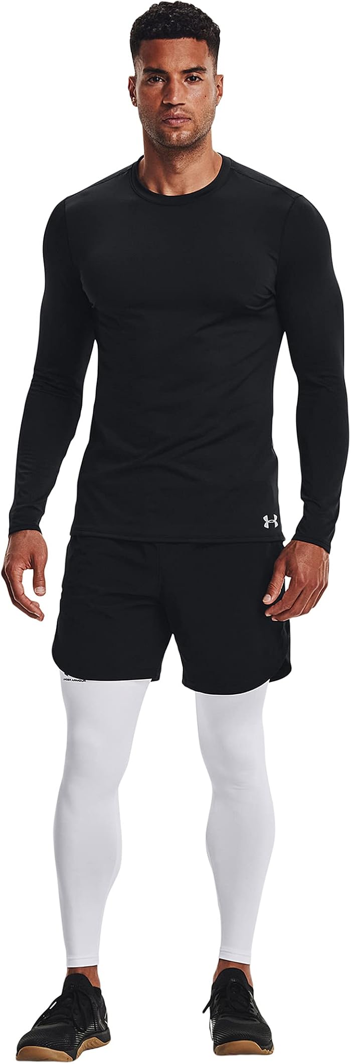 Мужские леггинсы Under Armour ColdGear Armour, цвет: Белый — фото 3
