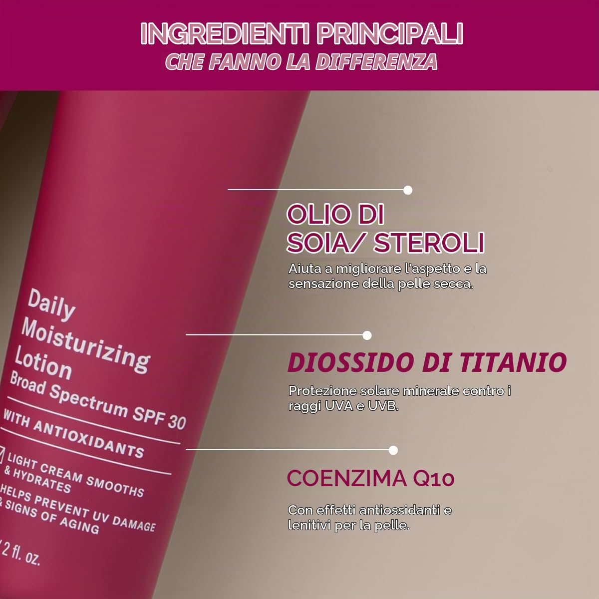 Paula's Choice Skin Recovery Crema Ricca con SPF 30, Pelle Secca, 60 ml | Crema Idratante Viso e Delicata Protezione Solare - Riduce Rossori e Macchie & Nutre la Pelle Secca - con Ossido di Zinco