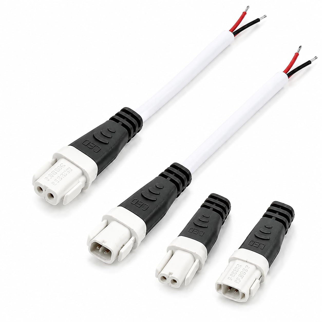 2 Pin Waterproof Connector Cable Set, IP65 Male Female Plug, Pre-Wired Power Connector for LED Strip Lights, CCTV, Automotive, Solar, Robotics, DIY Electronics & Outdoor Lighting (Pack of 1)-picture-17