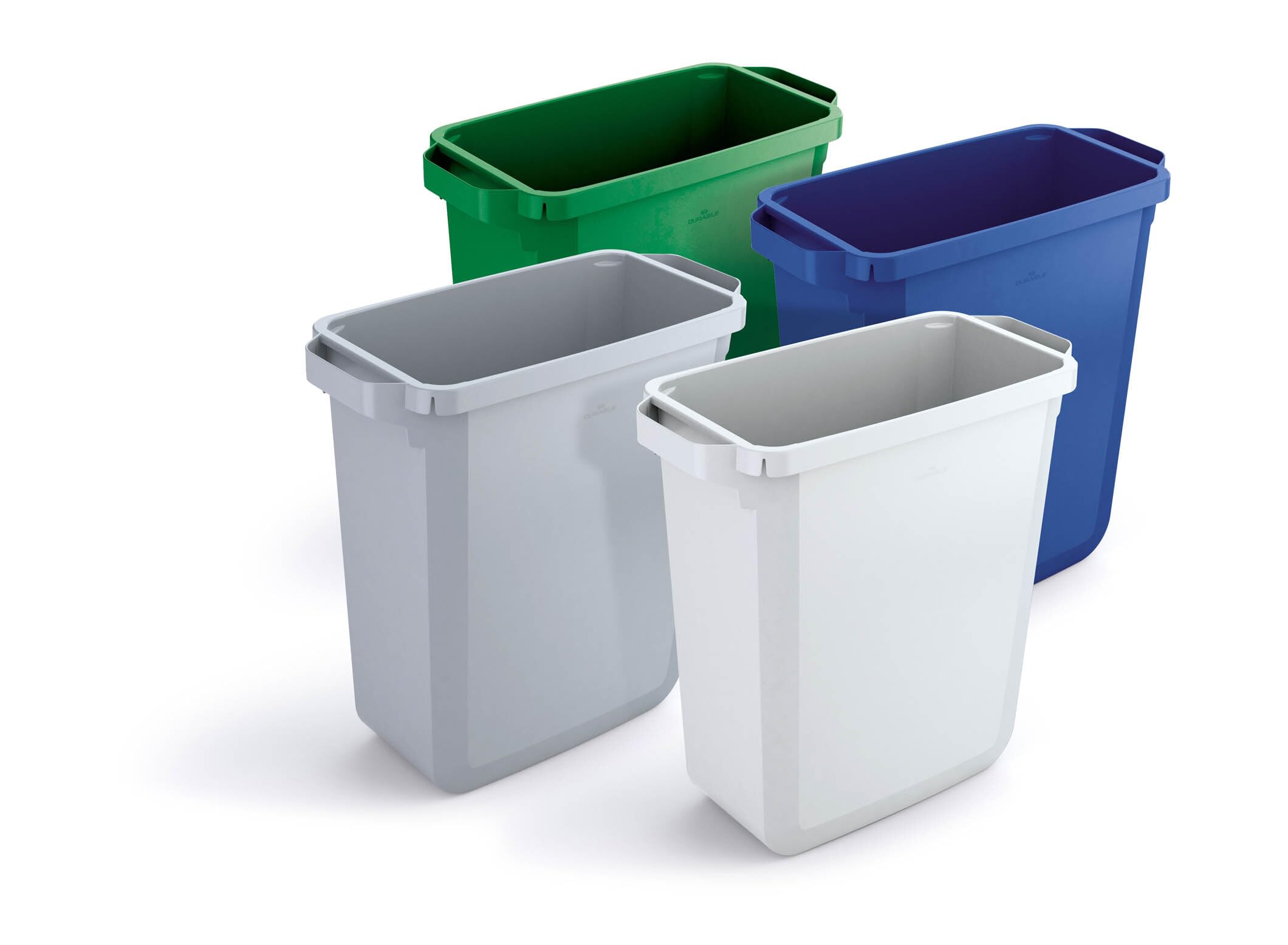 DURABLE VEH2012030 Abfalllbeh Durabin grau,gelb