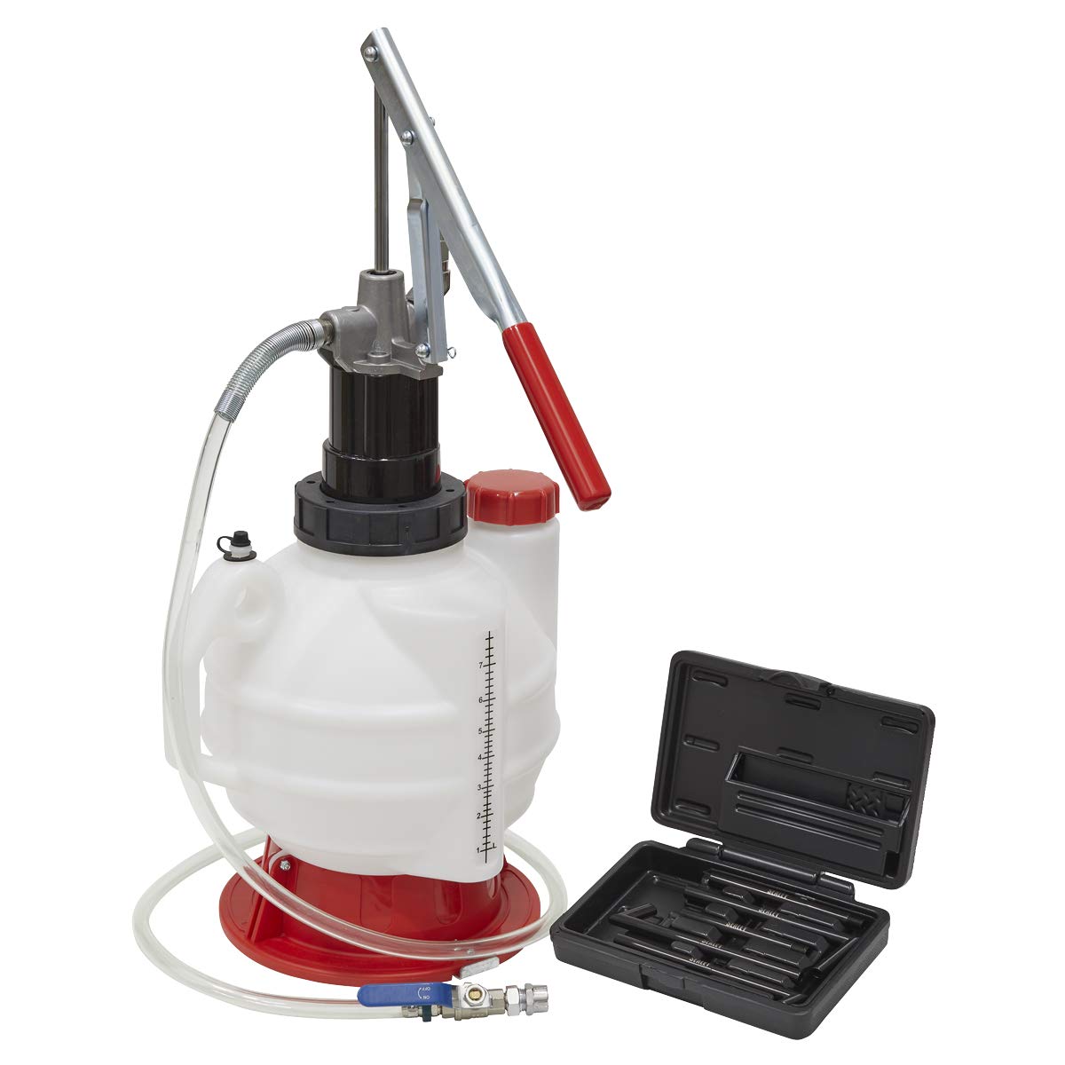 Sealey Red Vs7009 Transmission And Engine Oil Filling System