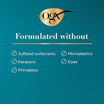 OGX Renewing + Argan Oil of Morocco Shampoo & Conditioner Set, Damage Repairing Shampoo & Conditioner Helps Strengthen & Repair Dry, Damaged Hair, Sulfate-Free Surfactants, 13 fl. Oz, 2 Pack