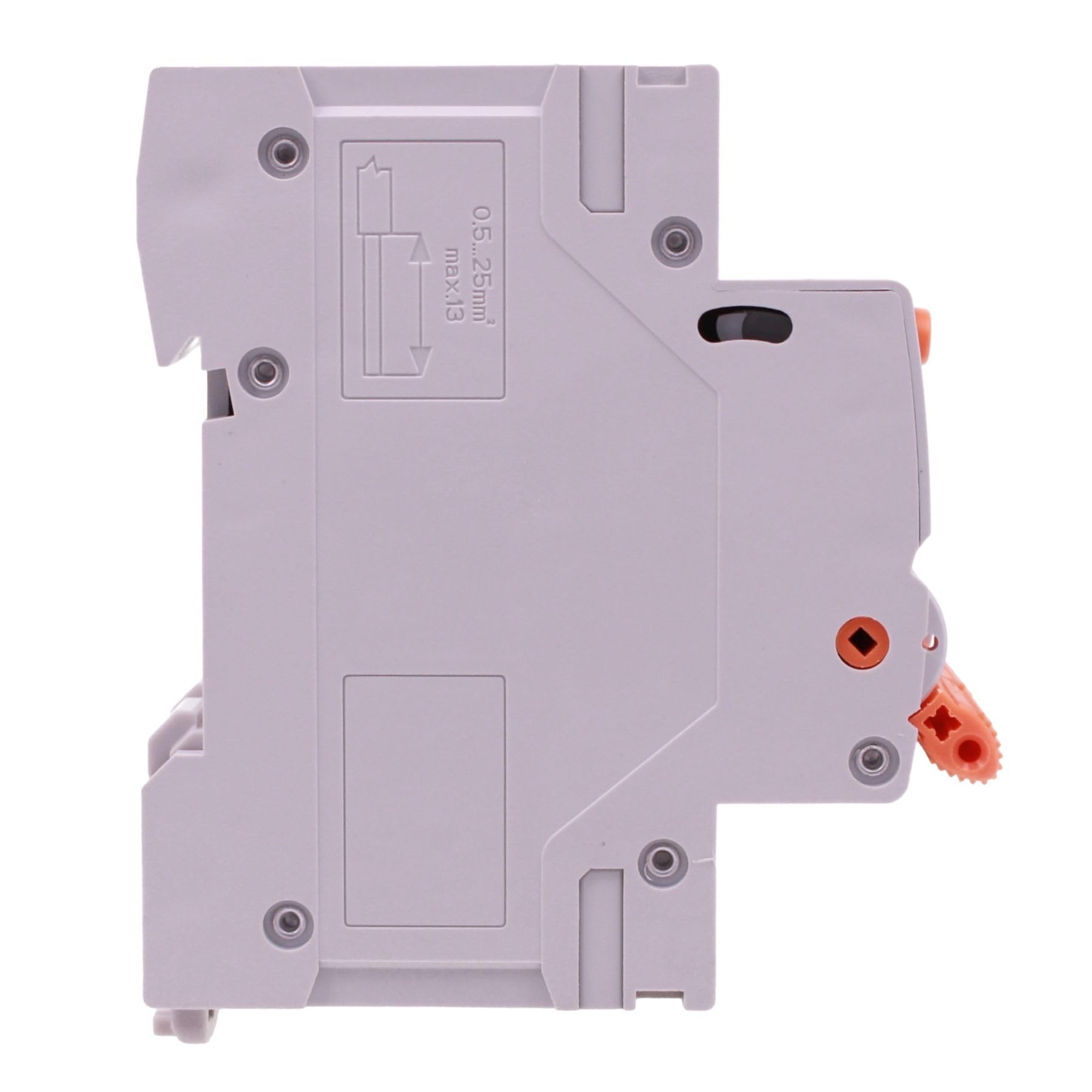 RCBO Typ F 20 A C20, Differentialschalter mit Leitungsschutzschalter Klasse F Kurve C, 1P+N 6 kA 30 mA, 2 Module 230 V AC, Doppelhebel, für moderne elektronische Geräte