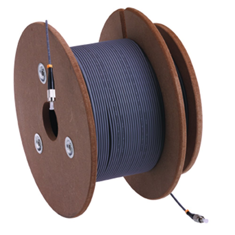 Triax TFC 100 cavo a fibre ottiche 100 m OFC FC Grigio