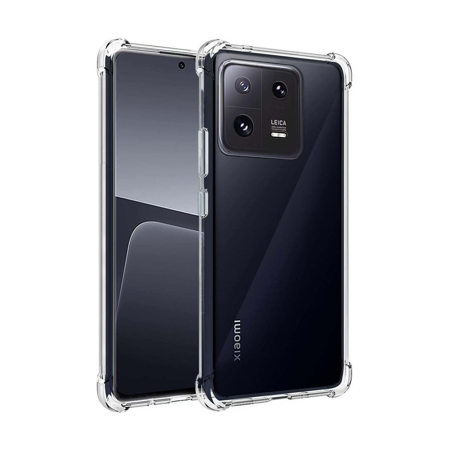 Plus Mobile Cover Soft & Flexible Shockproof Back Case with Cushioned Edges Transparent for Xiaomi Mi 13 Pro - Clear (B0CM6TGFK1) Amazon Price History, Amazon Price Tracker