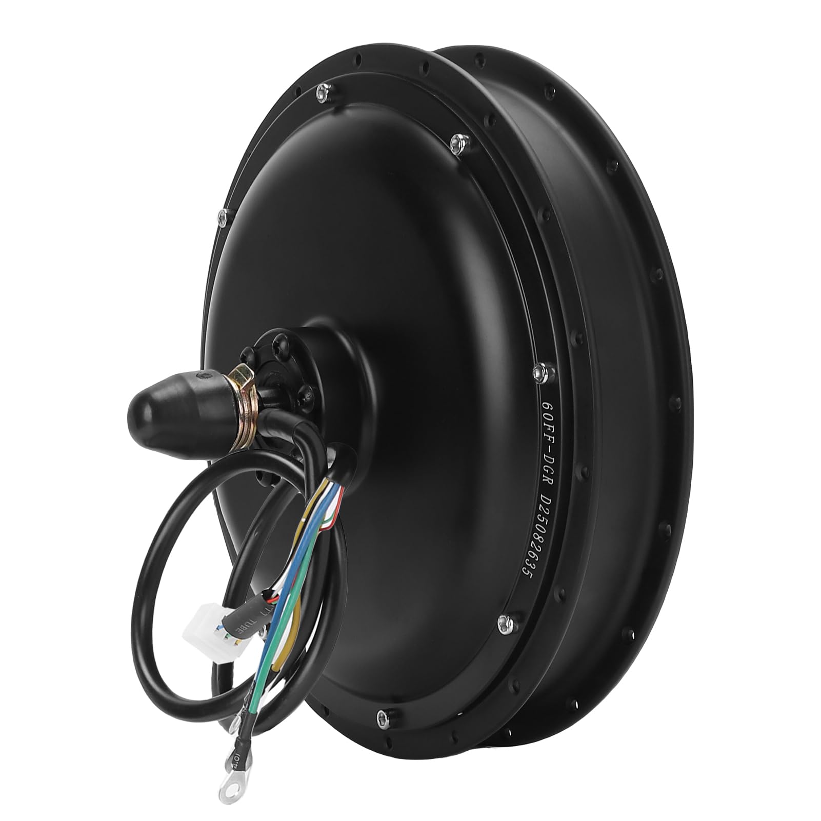 Drfeify Kit Motore per Bici Elettrica 60V 2000W, Motore del della Ruota Posteriore per Prestazioni Elevate e velocità di Bici Elettriche e Trike (elettrico a trazione posteriore)