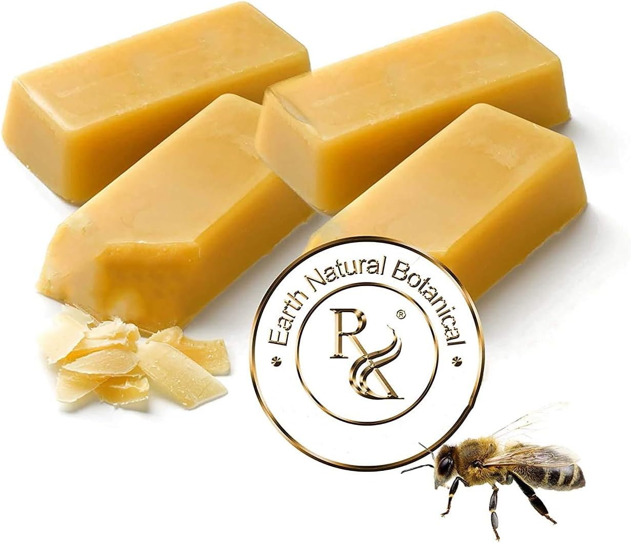 Beeswax | 4 (1 oz. bars or pastilles) 100% Pure Organic First Cappings Beeswax