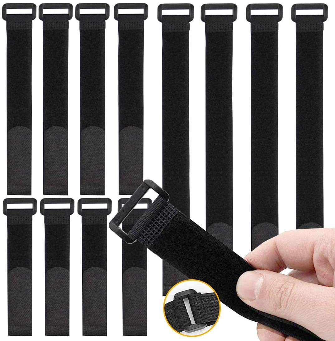 Fascette Riutilizzabili In Velcro - 5 Pezzi, 20x500 Mm, Per Organizzare Cavi E Cavi - Foto 9