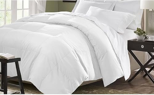 Blue Ridge Home Fashions - Edredón tamaño matrimonialQueen, color blanco