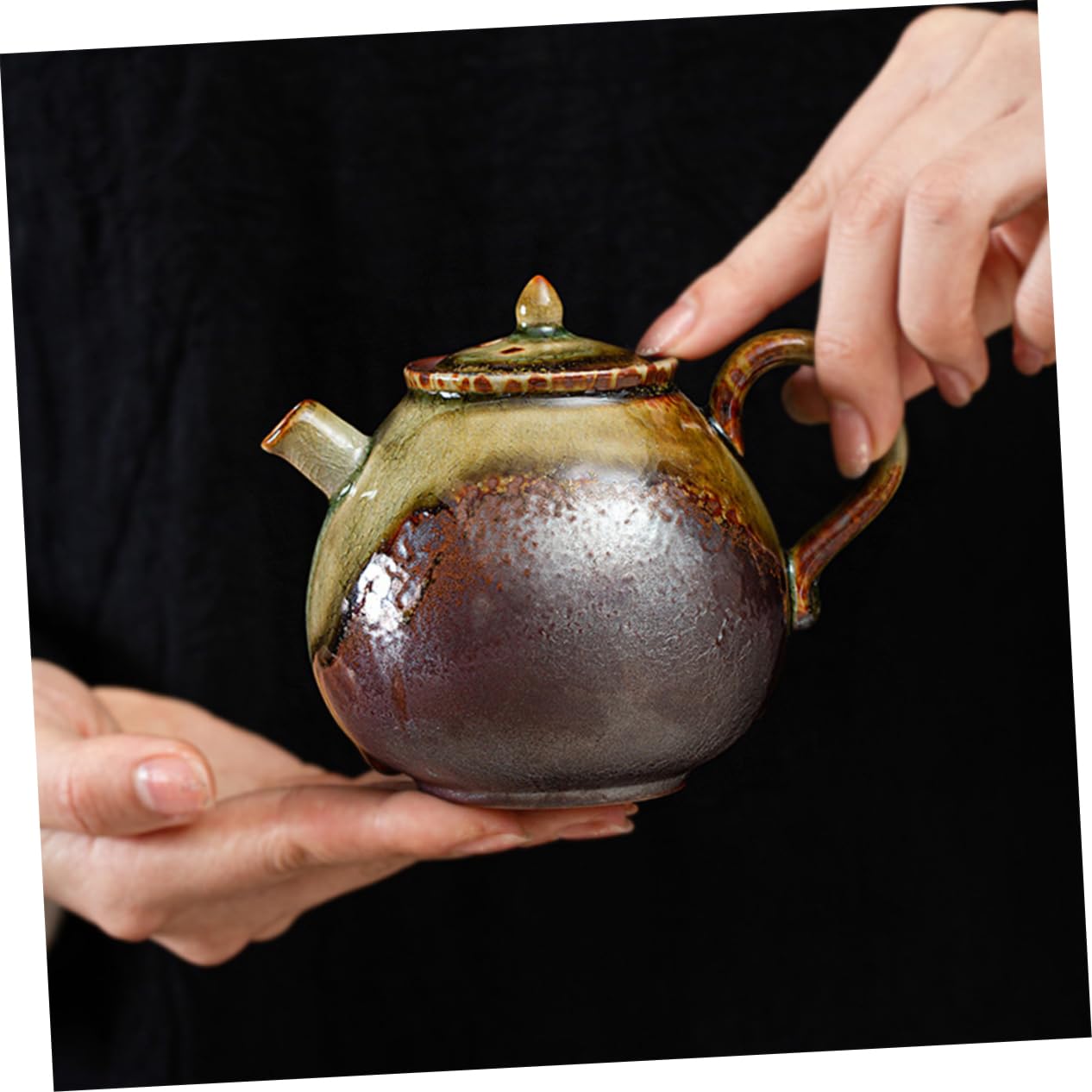 Ceramiczny czajniczek, chiński zestaw do herbaty, czajniczek, napój, ozdoba, liście herbaty, herbata liściasta, dekoracyjny czajnik, zaparzacz do herbaty, czajnik, zaparzacz do herbaty liściastej