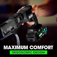 Vista 5 de FLEX Kit combinado de 2 herramientas inalámbricas sin escobillas de 24 V: pistola de tornillo para paneles de yeso con cargador de tornillos