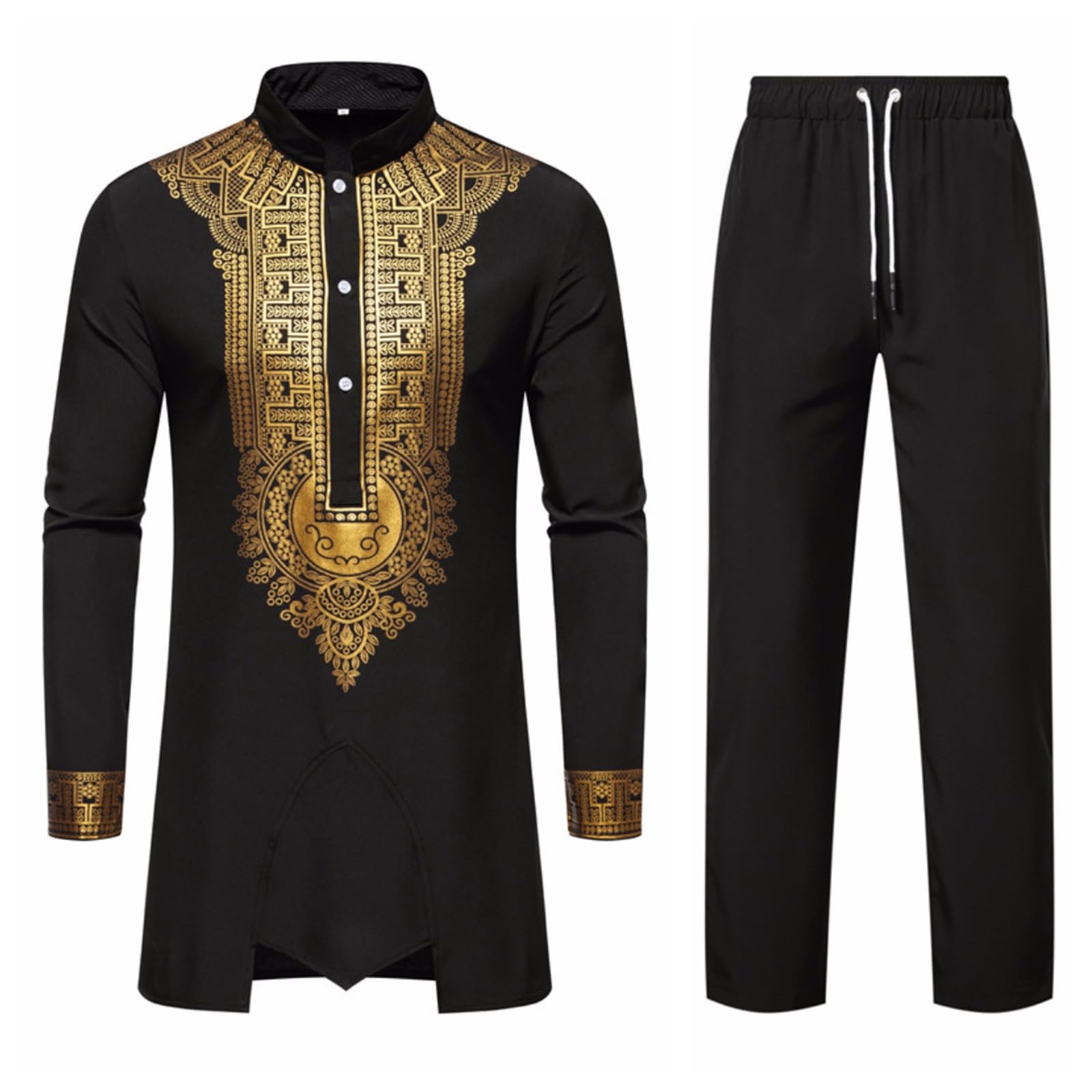 Conjunto genérico de chándal para hombre, 2 piezas, algodón, ropa casual, sudadera, pantalones de algodón, suave, ligero, transpirable, casual, deporte, correr, fitness, gimnasio, A23